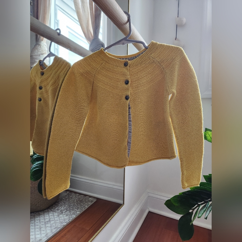 Mini Boden - Kids Cardigan - Yellow - 2T/3T